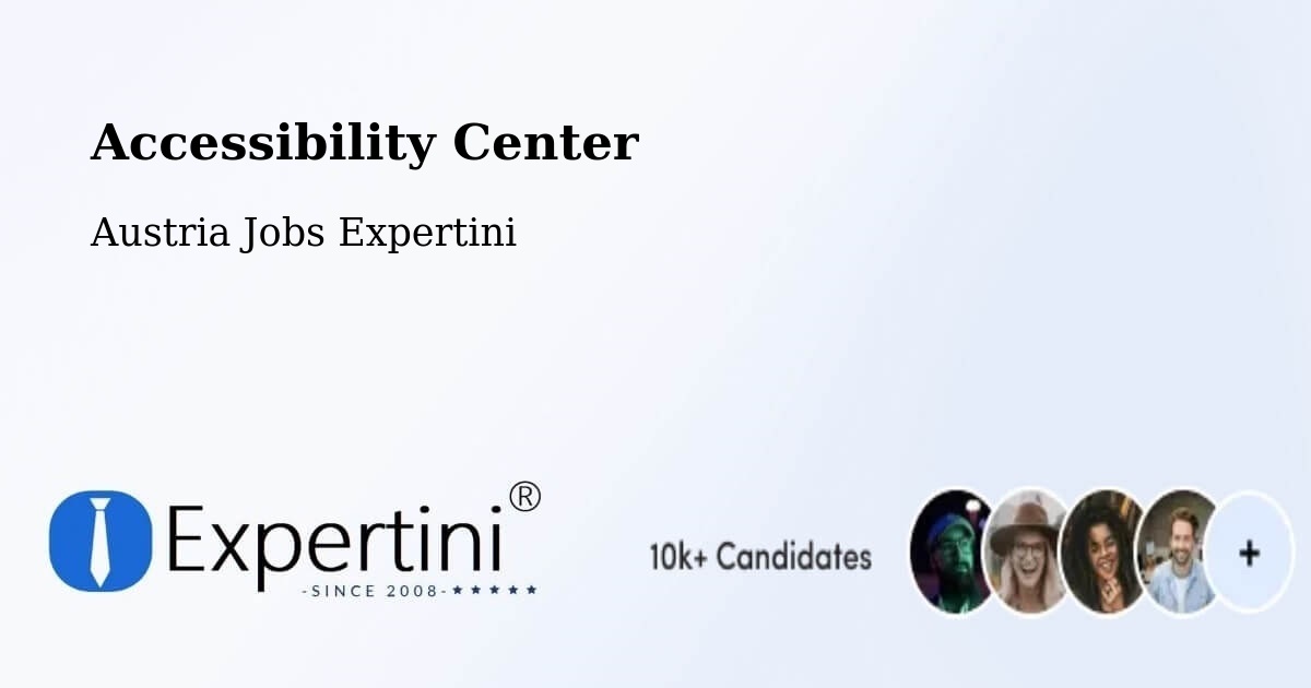 Accessibility Statement – Jenbach - Austria Jobs Expertini