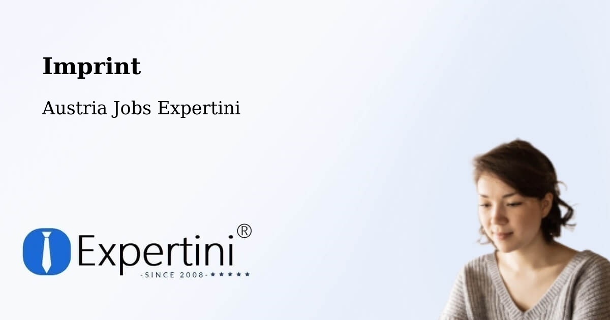 Imprint – Jenbach - Austria Jobs Expertini