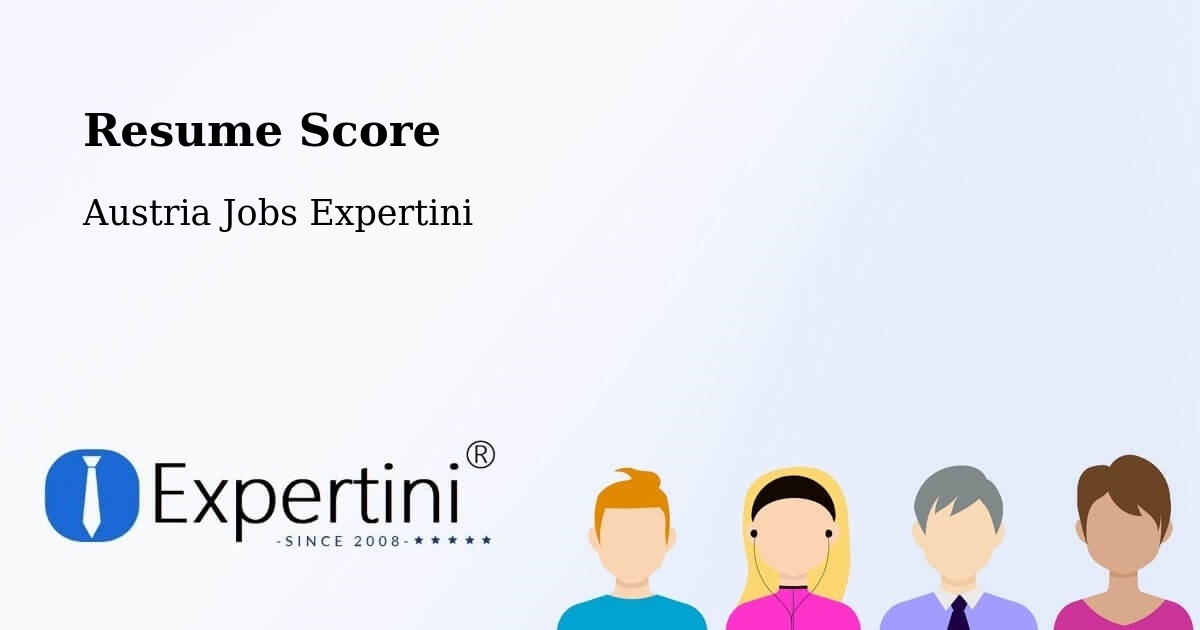 Resume Score & Job Description Match Tool – Jenbach - Austria Jobs Expertini